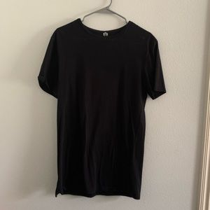 Zine black fitted shirt